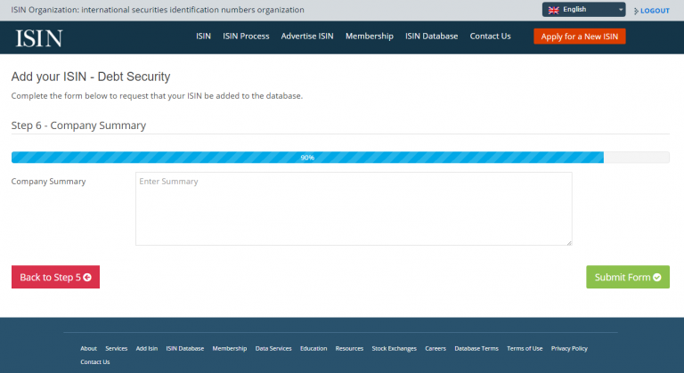 Database Services - ISIN, CUSIP, LEI, SEDOL, WKN, CFI Codes, Database ...
