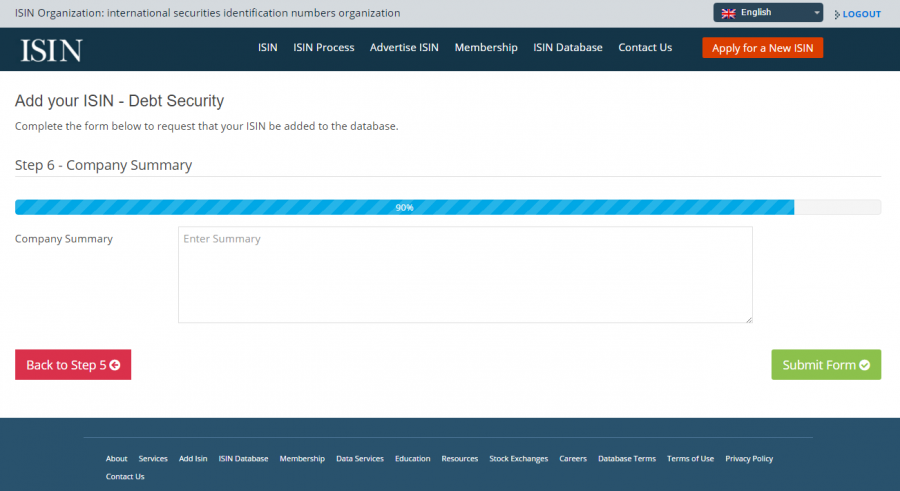Database Services - ISIN, CUSIP, LEI, SEDOL, WKN, CFI Codes, Database ...